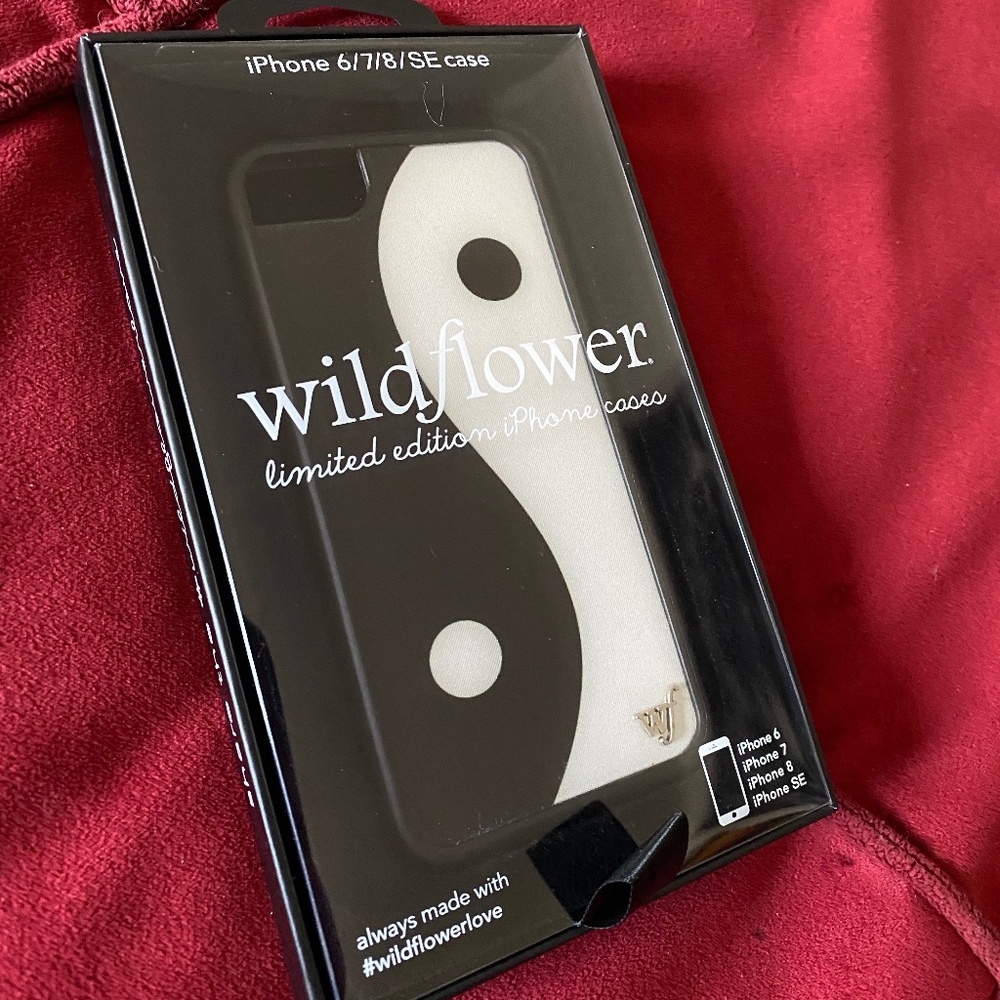 Wildflower iPhone Case 6/7/8  (Yin-Yang)